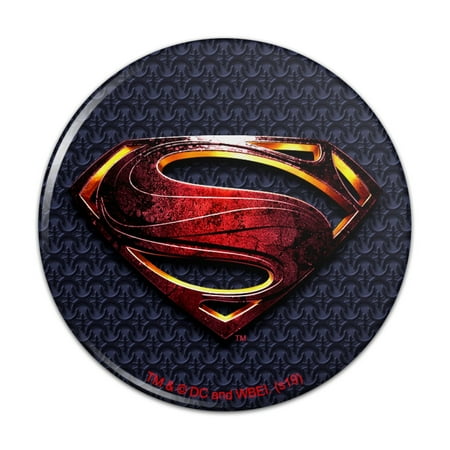 Justice League Movie Superman Logo Kitchen Refrigerator Locker Button Magnet
