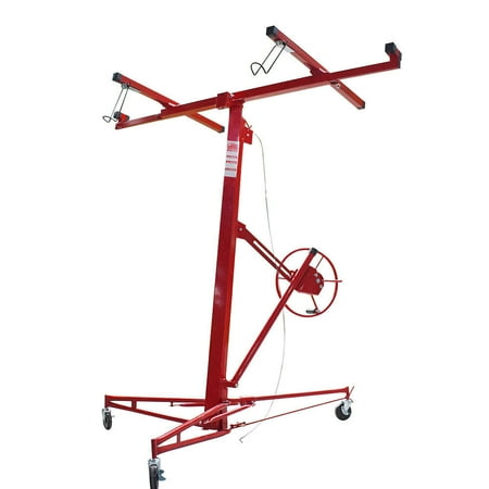 ALL-CARB New 16ft Drywall Lift Plasterboard Sheetrock Hoist Lifter Carrier Safety Lock