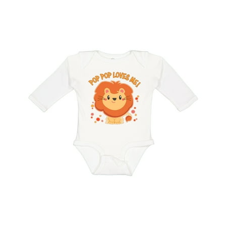 Inktastic Pop Pop Loves Me- Cute Lion Gift Baby Boy or Baby Girl Long Sleeve Bodysuit
Inktastic Pop Pop Loves Me- Cute Lion Gift Baby Boy or Baby Girl Long Sleeve Bodysuit