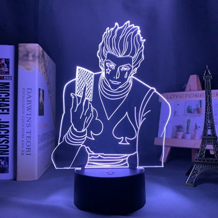 KKJNTM 3D Illusion Night Light Anime Character Desk Lamp USB Powered 7 Colors LED Light with Touch Switch for Kids Gift Bedroom Decor
KKJNTM 3D Illusion Night Light Anime Character Desk Lamp USB Powered 7 Colors LED Light with Touch Switch for Kids Gift Bedroom Decor