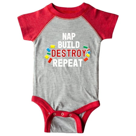Inktastic Nap Build Destroy Repeat with Colorful Building Blocks Gift Baby Boy or Baby Girl Bodysuit
Inktastic Nap Build Destroy Repeat with Colorful Building Blocks Gift Baby Boy or Baby Girl Bodysuit