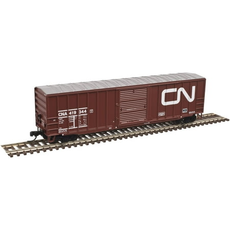 Atlas N Scale ACF 50'6" Boxcar Canadian National/CN (Noodle Logo) #419344