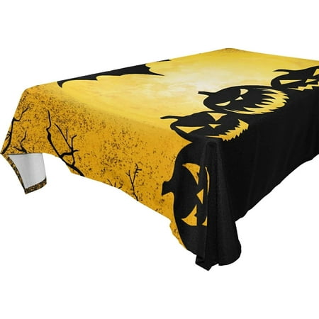 Hyjoy 54x54 in Halloween Pumpkin Tablecloth Waterproof Washable Polyester Square Table Cover Durable Tablecloth for Kitchen Dining Table Party Decor
Hyjoy 54x54 in Halloween Pumpkin Tablecloth Waterproof Washable Polyester Square Table Cover Durable Tablecloth for Kitchen Dining Table Party Decor