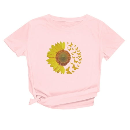kakina CMSX Funny Shirts for Women Clearance Casual Loose Round Neck Short Sleeve Sunflower Print Top Blouse T-shirt Slim Fit Basic Blouses Pink M
kakina CMSX Funny Shirts for Women Clearance Casual Loose Round Neck Short Sleeve Sunflower Print Top Blouse T-shirt Slim Fit Basic Blouses Pink M