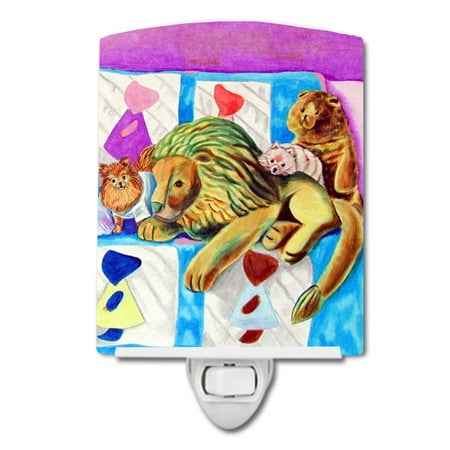 Caroline s Treasures 7103CNL Pomeranian on the Couch with Toy Tiger Ceramic Night Light 6x4x3 multicolor
Caroline s Treasures 7103CNL Pomeranian on the Couch with Toy Tiger Ceramic Night Light 6x4x3 multicolor
