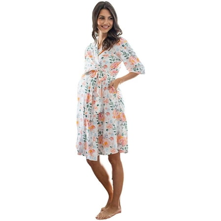 Baby Be Mine Maternity Labor Delivery Nursing Robe Hospital Bag Must Have