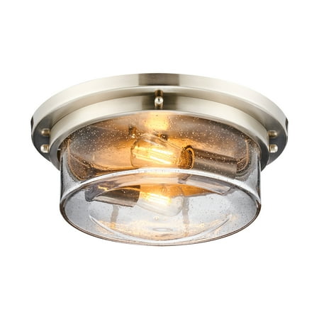 Bestco Flush Mount Ceiling Light Fixture with Glass Shade for Hallway Kitchen Bedroom Silver
Bestco Flush Mount Ceiling Light Fixture with Glass Shade for Hallway Kitchen Bedroom Silver
