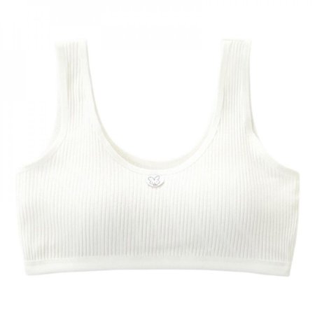 Final Clear Out! Girls Ribbed Training Bra Crop Cami Training Bras for Girls Seamless Bra Wireless Padded Bra with Removable Cup
Final Clear Out! Girls Ribbed Training Bra Crop Cami Training Bras for Girls Seamless Bra Wireless Padded Bra with Removable Cup