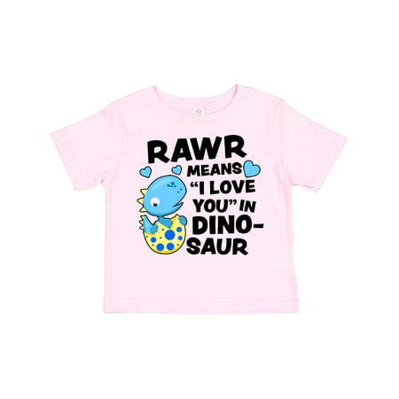 Inktastic Rawr Means I Love You in Dinosaur Valentine Gift Toddler Boy or Toddler Girl T-Shirt
Inktastic Rawr Means I Love You in Dinosaur Valentine Gift Toddler Boy or Toddler Girl T-Shirt