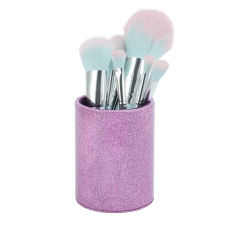 Pencil Pen Pot Holder Box with Shining Powder Pen Organizer Holder Cosmetic Pen Container Comb Brushes (Purple)
Pencil Pen Pot Holder Box with Shining Powder Pen Organizer Holder Cosmetic Pen Container Comb Brushes (Purple)