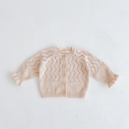 DancePeanut Spring Autumn All-match Baby Girl Children s Jacket Wave Hollow Long Sleeve Cotton Knitted Sweater Sunscreen Cardigan Jacket
DancePeanut Spring Autumn All-match Baby Girl Children s Jacket Wave Hollow Long Sleeve Cotton Knitted Sweater Sunscreen Cardigan Jacket