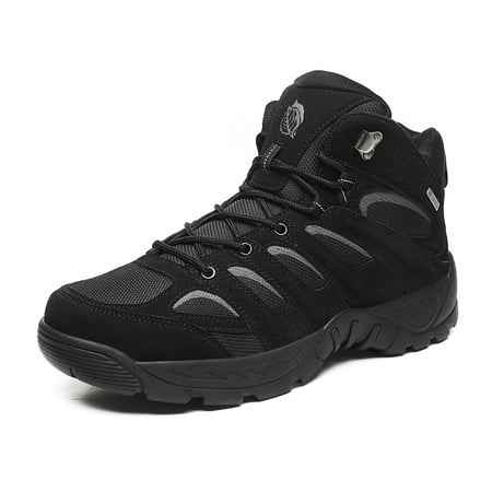 Men‘s Military Tactical Ankle Boots Comfortable Wear-resistant -slip Outdoor Shoes Training Boots Hiking Shoes
