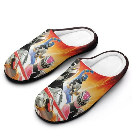 Men Power Rangers Slippers Non-Slip Fuzzy House Slippers Warm Soft Plush Winter House Shoes Indoor Outdoor Slip-On Shoes
Men Power Rangers Slippers Non-Slip Fuzzy House Slippers Warm Soft Plush Winter House Shoes Indoor Outdoor Slip-On Shoes
