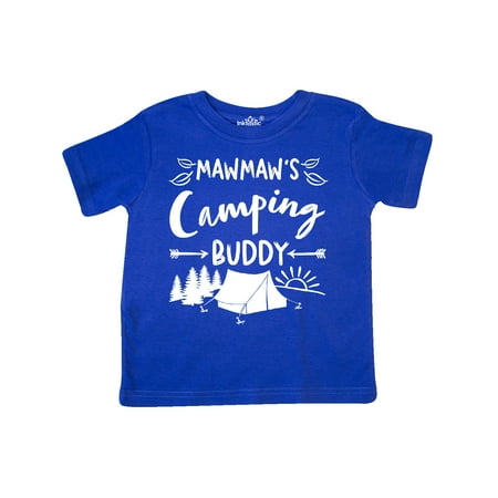 Inktastic Mawmaws Camping Buddy Gift Toddler Boy or Toddler Girl T-Shirt