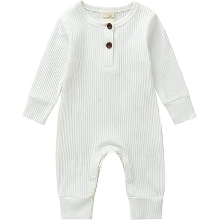 DOUBFIVSY Newborn Baby Girls Boys Solid Color Cotton Romper Zipper Up Jumpsuit Long Sleeve Outfit
DOUBFIVSY Newborn Baby Girls Boys Solid Color Cotton Romper Zipper Up Jumpsuit Long Sleeve Outfit
