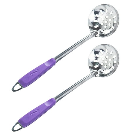 HomeCozy 2 Pcs Kitchen Colander Comfortable Grip Multi Holes Stainless Steel Easy to Clean Hot Pot Spoon Household Stuff
HomeCozy 2 Pcs Kitchen Colander Comfortable Grip Multi Holes Stainless Steel Easy to Clean Hot Pot Spoon Household Stuff