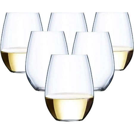 24 piece Stemless Unbreakable Crystal Clear Plastic Wine Glasses Set of 24 (12 Ounces)
24 piece Stemless Unbreakable Crystal Clear Plastic Wine Glasses Set of 24 (12 Ounces)
