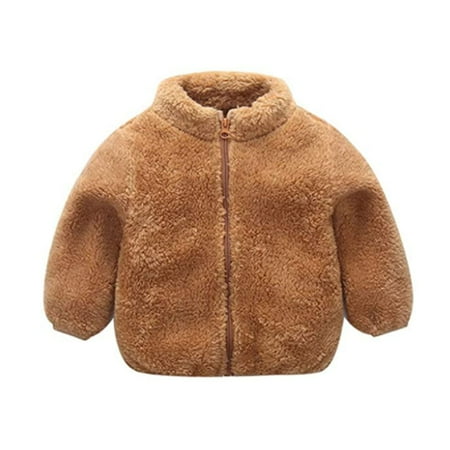 Bagilaanoe Toddler Baby Boy Girl Plush Coat Long Sleeve Zipper Thick Warm Jacket 12M 18M 24M 3T 4T 5T Kids Fall Winter Casual Outwear
Bagilaanoe Toddler Baby Boy Girl Plush Coat Long Sleeve Zipper Thick Warm Jacket 12M 18M 24M 3T 4T 5T Kids Fall Winter Casual Outwear