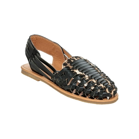 Angel Steps Women Traditional Huarache Leather Sole Sandal Flat Shoes - Ladies Soft Slip-On Woven Strappy Braided Shoe
Angel Steps Women Traditional Huarache Leather Sole Sandal Flat Shoes - Ladies Soft Slip-On Woven Strappy Braided Shoe