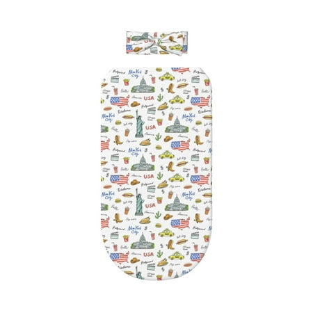 Lafuoo America Landmarks Pattern 0-6 Months Newborn Swaddle Bag Headband Set for Girls Clothes Baby Care Products
Lafuoo America Landmarks Pattern 0-6 Months Newborn Swaddle Bag Headband Set for Girls Clothes Baby Care Products