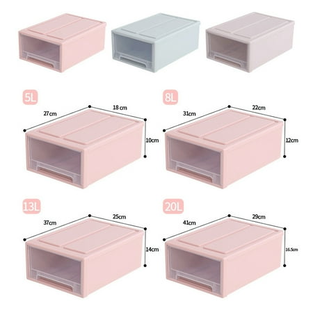 Storage Box Case Organizers Drawer Portable Stackable for Bra Clothes Wardrobe 5l
Storage Box Case Organizers Drawer Portable Stackable for Bra Clothes Wardrobe 5l