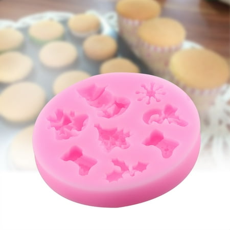 Silicone Fondant Mould Christmas Cake Mold Chocolate Baking Sugarcraft Decor HOT
Silicone Fondant Mould Christmas Cake Mold Chocolate Baking Sugarcraft Decor HOT