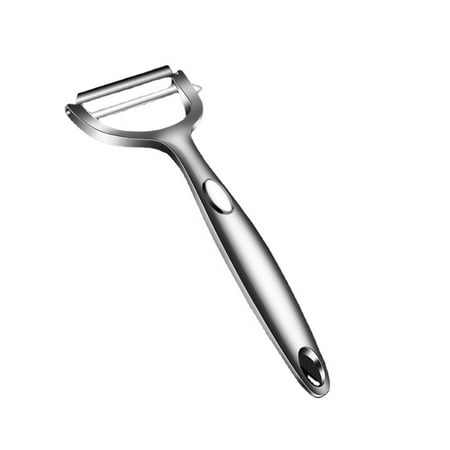 Profit Vegetable Peelers Home Apples Potatoes Carrots Food Peeling Tools Device Kitchen Gadget Hand Tool Cookware Accessory Silver 110g
Profit Vegetable Peelers Home Apples Potatoes Carrots Food Peeling Tools Device Kitchen Gadget Hand Tool Cookware Accessory Silver 110g