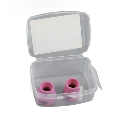 TIG Welding Cup Ceramic Nozzle Accessory Set Kit - 2Pcs 12#/14# - WP9/17/18/20/25/26 (Rose)
TIG Welding Cup Ceramic Nozzle Accessory Set Kit - 2Pcs 12#/14# - WP9/17/18/20/25/26 (Rose)