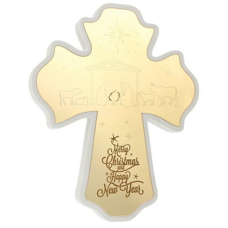 1Pc Christmas LED Light Luminous Night Light Xmas Cross Light (Without battery)
1Pc Christmas LED Light Luminous Night Light Xmas Cross Light (Without battery)