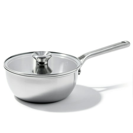 OXO Mira Tri-Ply Stainless Steel 3.75Qt Chef s Pan with Lid
