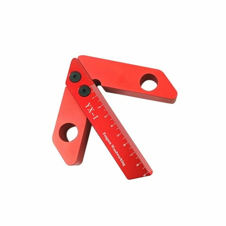Xinqinghao Woodworking 45/90 Degree Right Angle Line Gauge Center Scrib.e Tool Ruler Gauge Red
Xinqinghao Woodworking 45/90 Degree Right Angle Line Gauge Center Scrib.e Tool Ruler Gauge Red