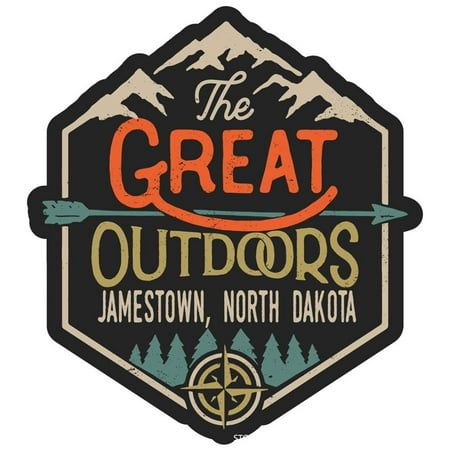 Jamestown Tennessee The Great Outdoors Design 4-Inch Fridge Magnet