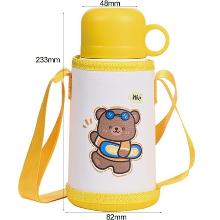 Jiawei Vacuum Flask 1 Set Keep Warm with Sleeve Creative Cartoon Children Thermal Water Bottle
Jiawei Vacuum Flask 1 Set Keep Warm with Sleeve Creative Cartoon Children Thermal Water Bottle