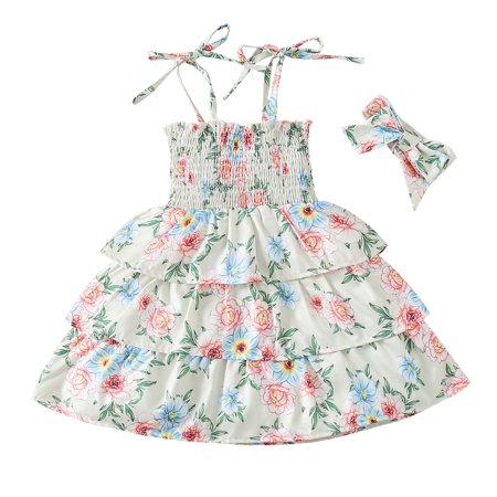 Toddler Kids Girls Riched Ruffles Floral Strap Summer Beach Dress Princess Dresses Casual Clothes 4Y
Toddler Kids Girls Riched Ruffles Floral Strap Summer Beach Dress Princess Dresses Casual Clothes 4Y