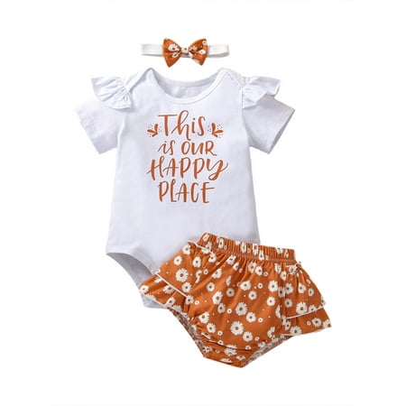 TheFound Summer Newborn Infant Baby Girls Clothes Letter Print Short Sleeved Romper+Floral Shorts Headband Outfits
TheFound Summer Newborn Infant Baby Girls Clothes Letter Print Short Sleeved Romper+Floral Shorts Headband Outfits