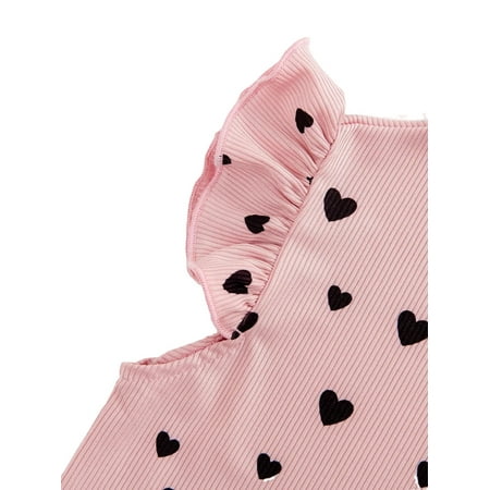 2pcs Cute Heart Print Stand Collar Tank Multicolor Toddler Girls Tank Tops & Camis (Girl s)
2pcs Cute Heart Print Stand Collar Tank Multicolor Toddler Girls Tank Tops & Camis (Girl s)