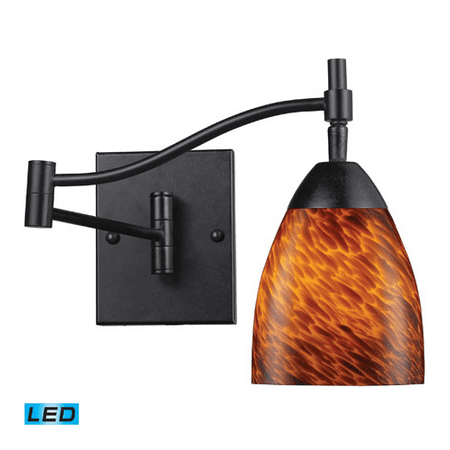 Wall Sconces 1 Light LED With Dark Rust Finish Espresso Glass 22 inch 13.5 Watts - World of Lamp
Wall Sconces 1 Light LED With Dark Rust Finish Espresso Glass 22 inch 13.5 Watts - World of Lamp