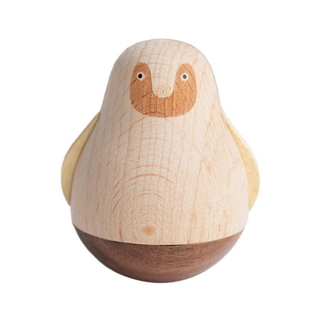 Wooden Tumbler Toy Wooden Animal Tumbler Decorative Cartoon Crafts Well Workmanship Ornaments Desktop Ornament Home Decor - Penguins
Wooden Tumbler Toy Wooden Animal Tumbler Decorative Cartoon Crafts Well Workmanship Ornaments Desktop Ornament Home Decor - Penguins