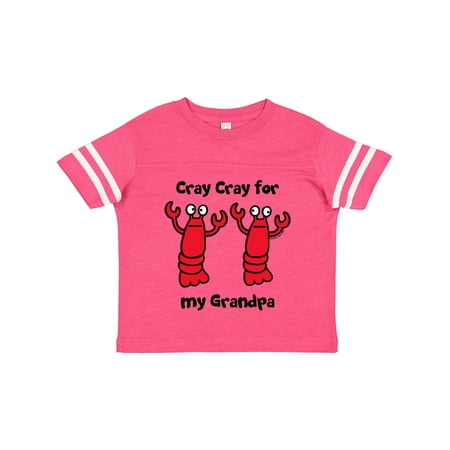 Inktastic Lobster Cray Cray for My Grandpa Gift Toddler Boy or Toddler Girl T-Shirt
Inktastic Lobster Cray Cray for My Grandpa Gift Toddler Boy or Toddler Girl T-Shirt