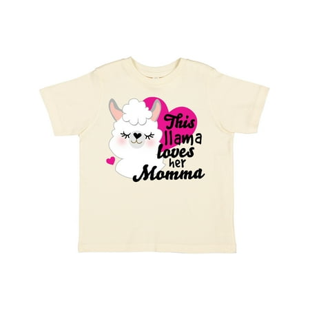 Inktastic Valentines Day This Llama Loves Her Momma Gift Toddler Toddler Girl T-Shirt
Inktastic Valentines Day This Llama Loves Her Momma Gift Toddler Toddler Girl T-Shirt