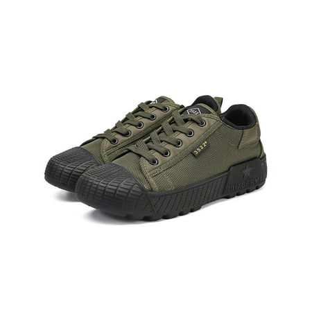 Sanviglor Men Athletic Sneakers Non-slip Work Shoes Low Top Trainers Outdoor Casual Comfort Safety Shoe Lightweight Slip Resistant Olive Green 8.5
Sanviglor Men Athletic Sneakers Non-slip Work Shoes Low Top Trainers Outdoor Casual Comfort Safety Shoe Lightweight Slip Resistant Olive Green 8.5