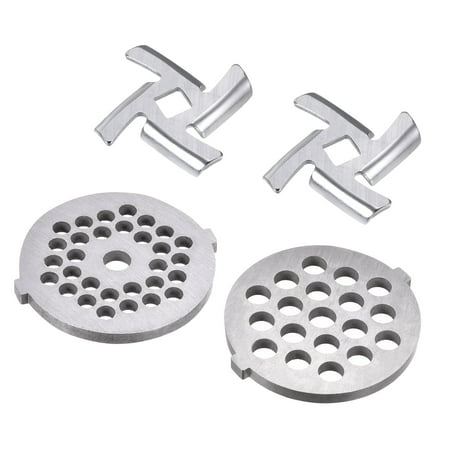 Uxcell Meat Grinder Blade 47mm and Plate 5mm 7mm Stainless Steel for Grinders 1 Set
Uxcell Meat Grinder Blade 47mm and Plate 5mm 7mm Stainless Steel for Grinders 1 Set