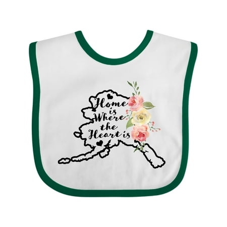 Inktastic Alaska Home is Where the Heart is with Watercolor Floral Gift Baby Boy or Baby Girl Bib
Inktastic Alaska Home is Where the Heart is with Watercolor Floral Gift Baby Boy or Baby Girl Bib