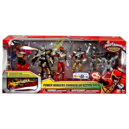Power Rangers Dino Charge Charged Up Action Pack Action Figure Set