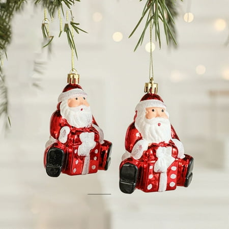 Eudgs Set Of 2 Christmas Decoration Hanging Ornaments Santa Figurines For Festive Atmosphere Holiday For Home Tree & Party Celebrations! Decorations Miniature Christmas Decorations Clear String
Eudgs Set Of 2 Christmas Decoration Hanging Ornaments Santa Figurines For Festive Atmosphere Holiday For Home Tree & Party Celebrations! Decorations Miniature Christmas Decorations Clear String