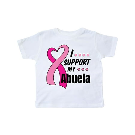Inktastic Breast Cancer Awareness I Support My Abuela with Pink Ribbon Gift Toddler Boy or Toddler Girl T-Shirt
Inktastic Breast Cancer Awareness I Support My Abuela with Pink Ribbon Gift Toddler Boy or Toddler Girl T-Shirt