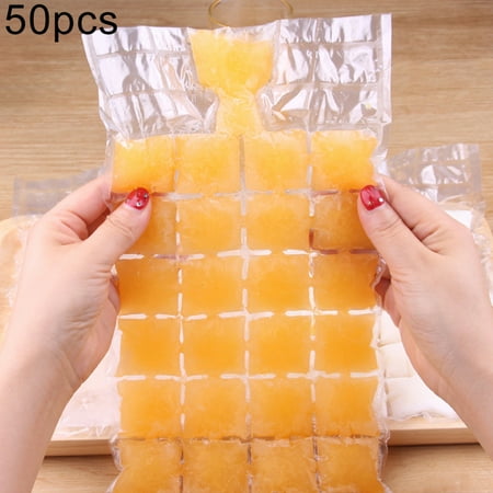 Disposable Ice Cube Bags Stackable Easy Release Ice Cube Mold Trays Self-Seal Freezing Maker Cold Ice Pack Cooler Bag for Cocktail Food Wine 50Pcs/5Bags 28-Cell
Disposable Ice Cube Bags Stackable Easy Release Ice Cube Mold Trays Self-Seal Freezing Maker Cold Ice Pack Cooler Bag for Cocktail Food Wine 50Pcs/5Bags 28-Cell