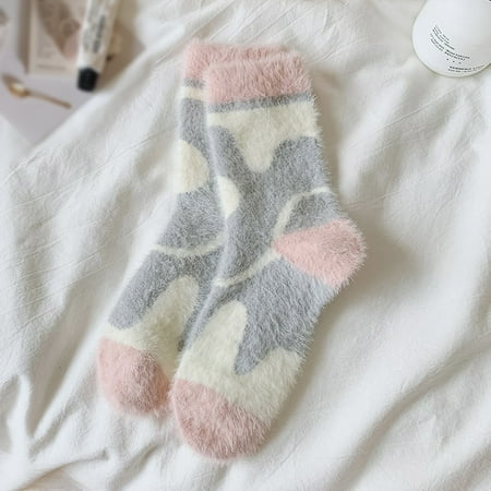 2 packs* Soft Socks For Women Women Winter Printing Thickened Coral Mink Fleece Socks Nonslip Floor Socks Stockings
2 packs* Soft Socks For Women Women Winter Printing Thickened Coral Mink Fleece Socks Nonslip Floor Socks Stockings