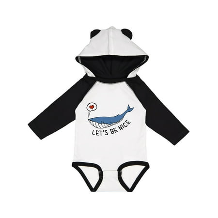 Inktastic Let s Be Nice: Beatrice the whale Gift Baby Boy or Baby Girl Long Sleeve Bodysuit
Inktastic Let s Be Nice: Beatrice the whale Gift Baby Boy or Baby Girl Long Sleeve Bodysuit