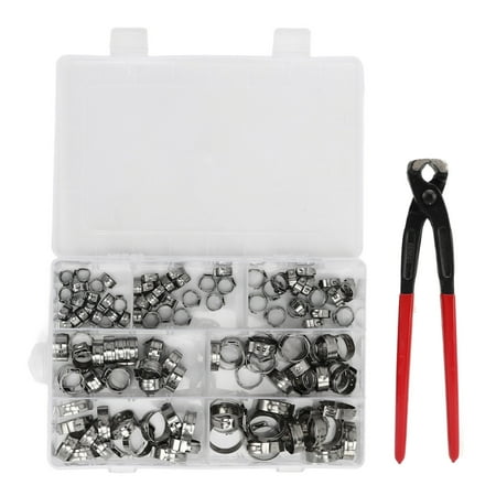 130Pcs Stainless Steel Hose Clamps 6 to 21mm Hose Clip Assortment Kit for Automobile Industry
130Pcs Stainless Steel Hose Clamps 6 to 21mm Hose Clip Assortment Kit for Automobile Industry
